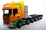 random image Scania 144G 6-axle tractor