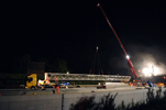 Demolition highway overpass Berkelaar