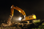 Demolition highway overpass Berkelaar