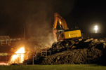 Demolition highway overpass Berkelaar