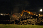 Demolition highway overpass Berkelaar