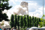 Implosion VH building Eindhoven