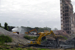 Implosion VH building Eindhoven